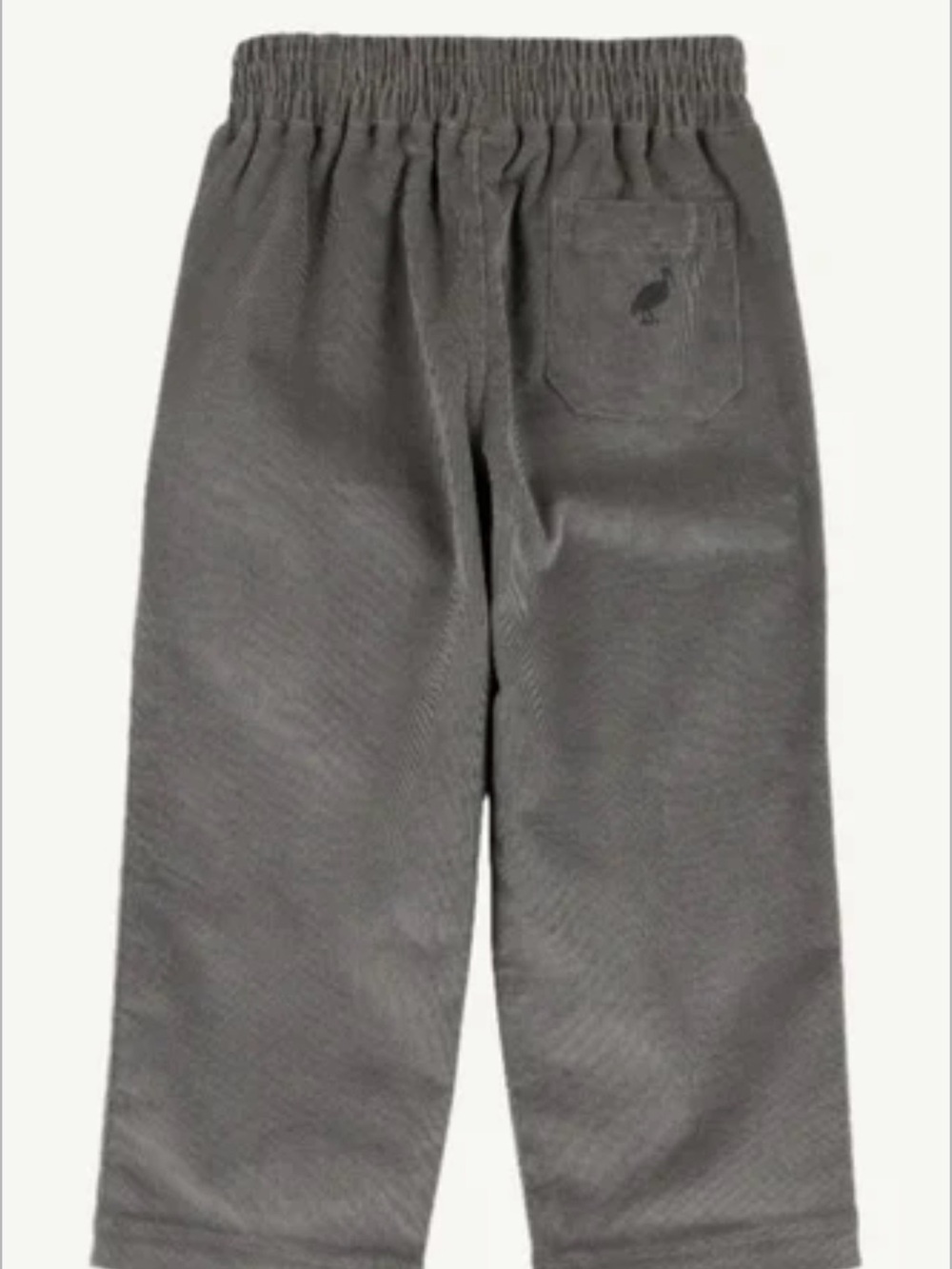 The Beaufort Bonnet Company Grey Corduroy Kids Pants